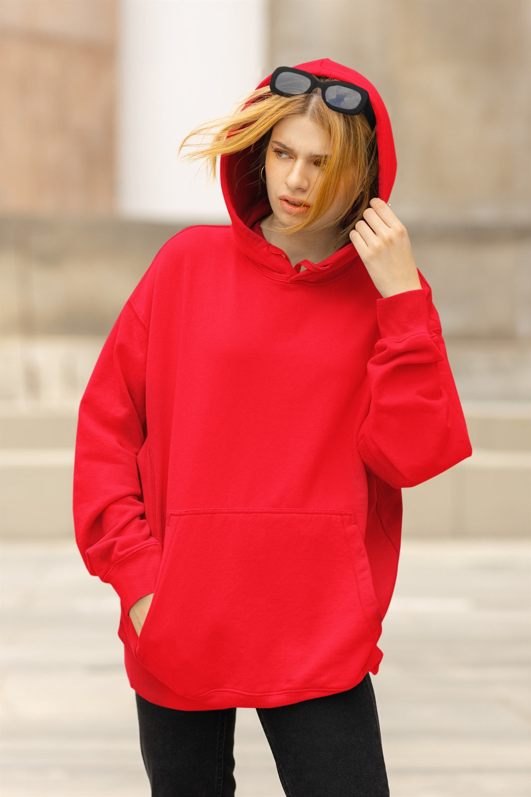 Red Premium Hoodie