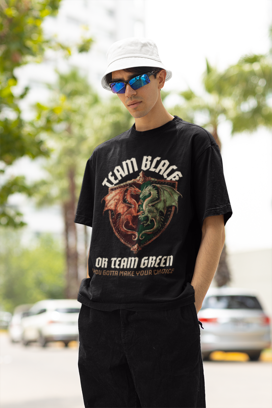 Team Blaze Black Premium Oversized