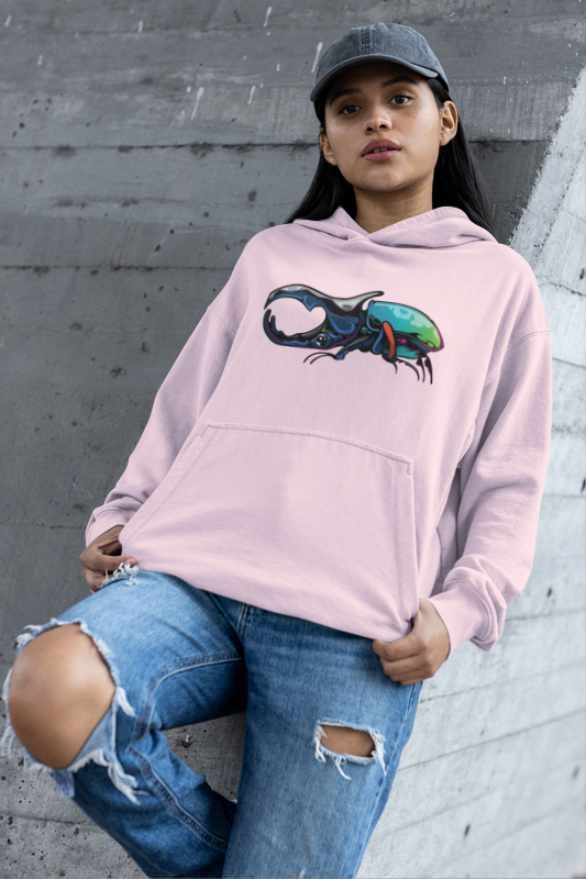 Beetle Baby Pink Premium Hoodie