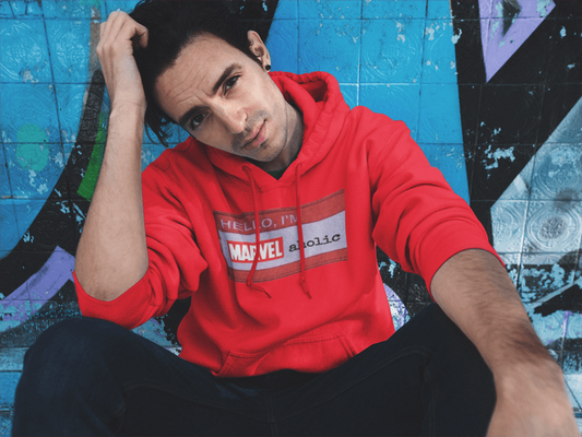 Marvloholic Red Premium Hoodie