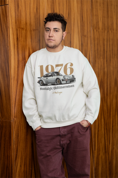 1976 White Premium Sweatshirt