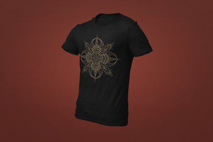 Black Printed Premium TShirt