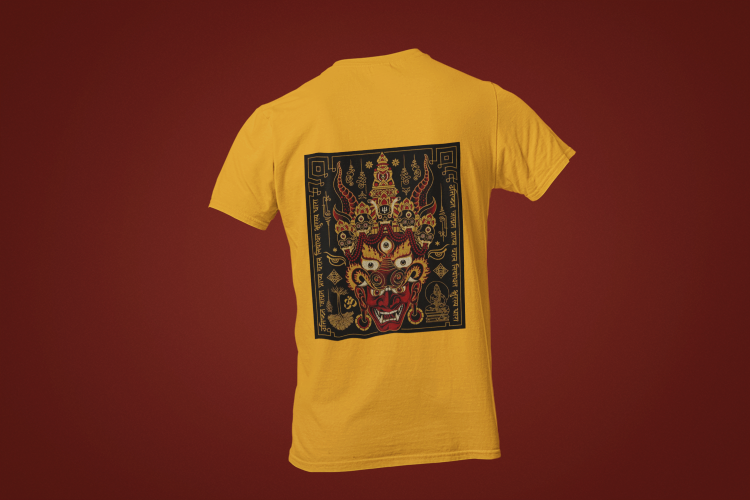 The Mantra Mustard Yellow Premium TShirt