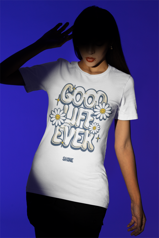 Good Life Ever White Premium TShirt