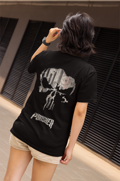 The Punisher Black Premium Regular TShirt