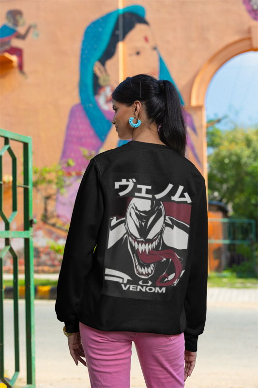 Venom Black Premium Sweatshirt