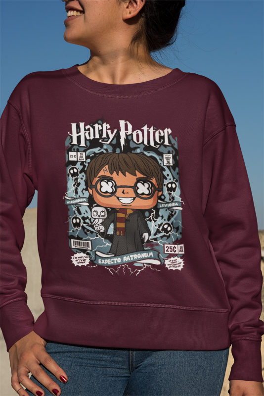 Harry Potter Maroon Premium Sweatshirt