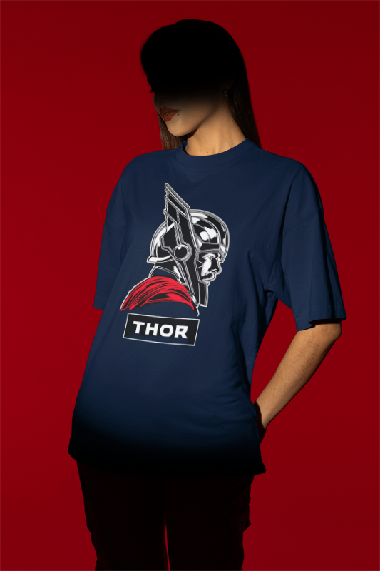 Thor Navy Blue Premium Oversized