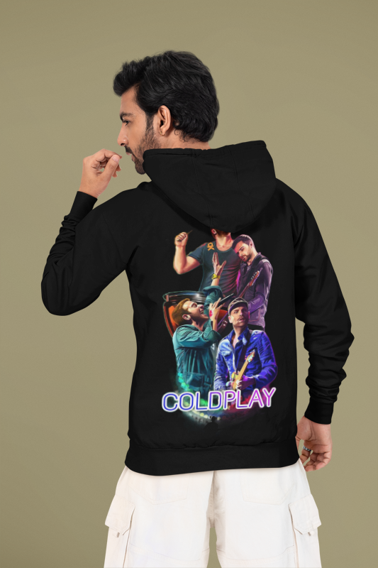 Coldplay Black Hoodie