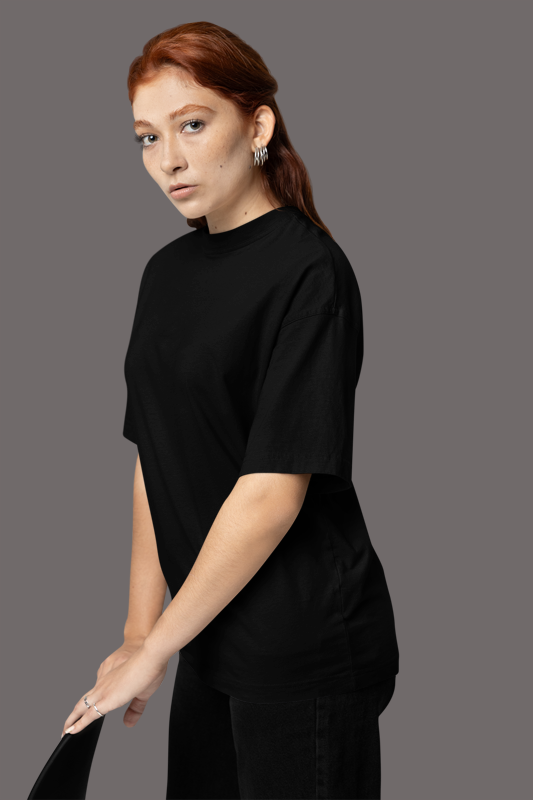 Black Oversized Premium TShirt