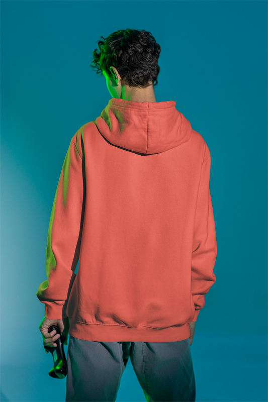 Coral  premium Hoodie Pure Cotton