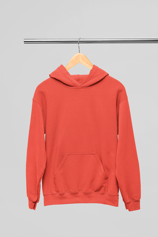 Coral  premium Hoodie Pure Cotton