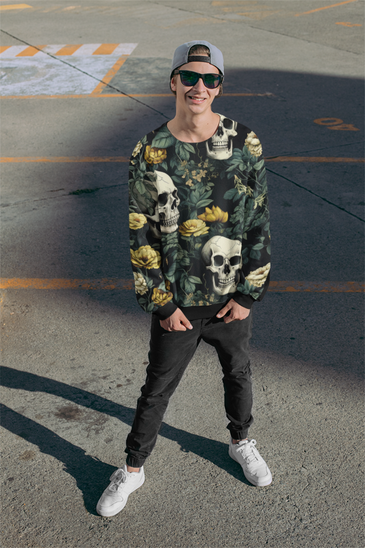 Skull Beuty Sweatshirt
